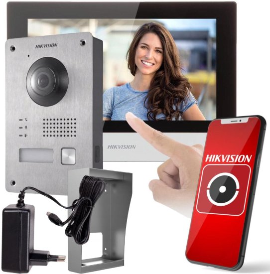 (kuva varten) ZESTAW WIDEODOMOFONOWY HIKVISION DS-KIS703Y-P