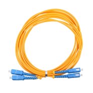 Extralink SC/UPC-SC/UPC | Patchcord | Single mode, Duplex, G657A1, 3mm, 1m