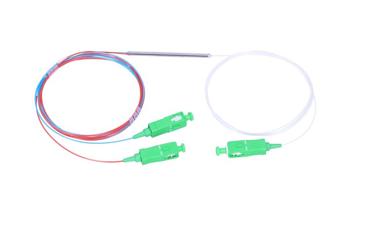 (image for) Extralink 1:2 FBT SC/APC | Splitter | 45:55, 900um, 1m - Click Image to Close