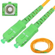 Extralink SC/APC-SC/APC | Patchcord | Single mode, Simplex, 3mm, 10m