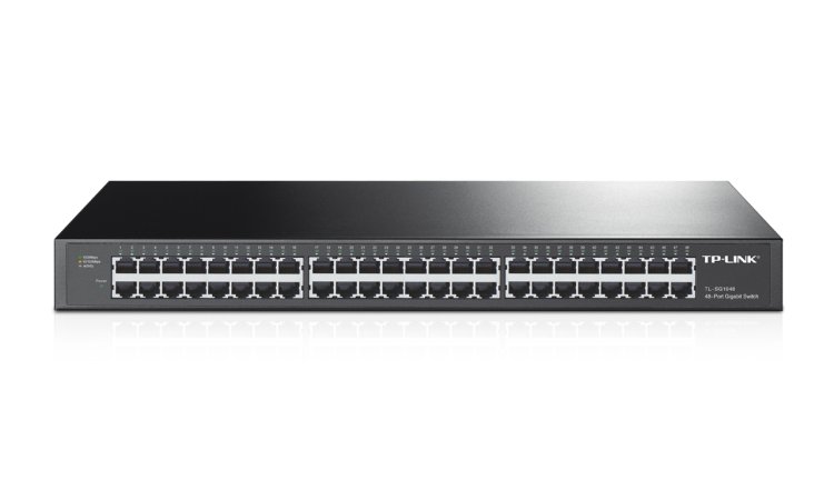 (kuva varten) TP-Link TL-SG1048 | Switch | 48x RJ45 1000Mb/s, Rack, Unmanaged - Sulje napsauttamalla kuva