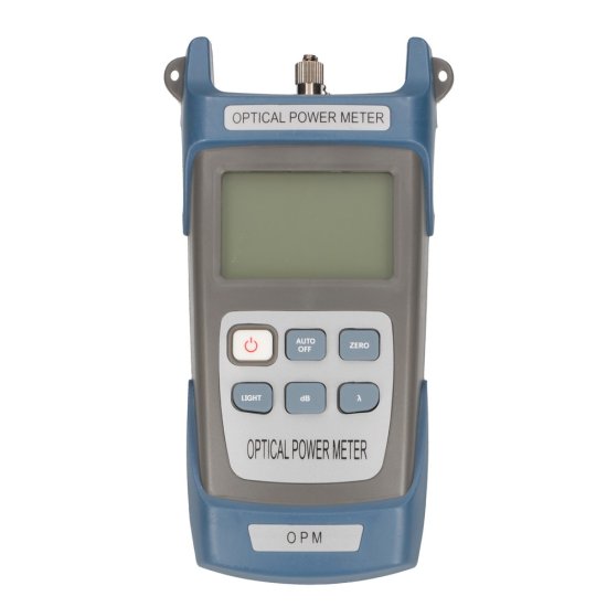 (kuva varten) Extralink WT-3053 | Fiber optic power meter | 800-1600nm, LCD, 3x AA battery