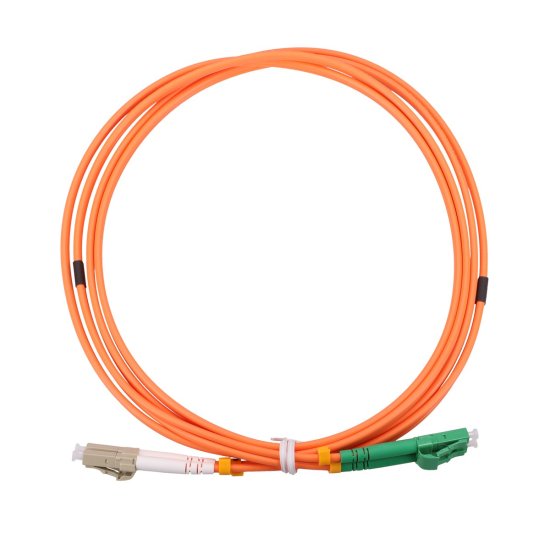 (kuva varten) Extralink LC/UPC-LC/APC | Patchcord | Multimode, OM2, Duplex, 3mm, 2m - Sulje napsauttamalla kuva