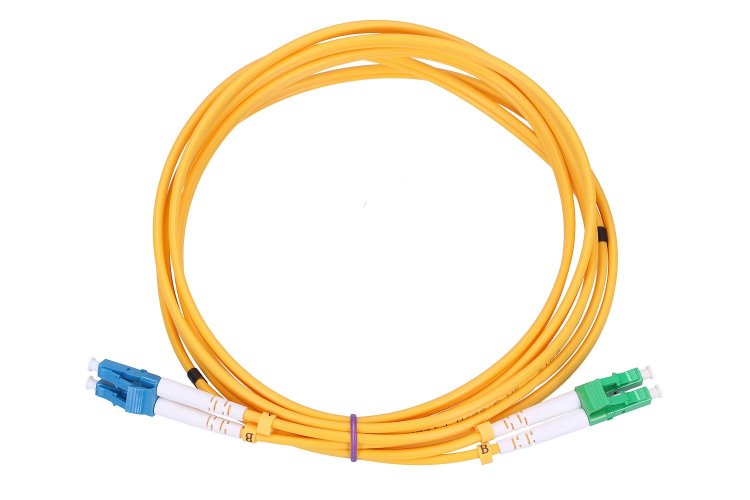 (kuva varten) Extralink LC/UPC-LC/APC | Patchcord | Single Mode, Duplex, 9/125um, G657A, 2m - Sulje napsauttamalla kuva