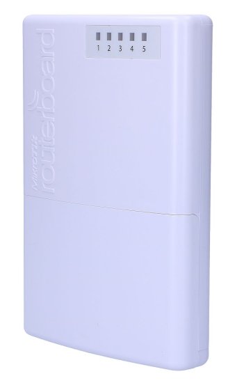 (kuva varten) MikroTik PowerBox | Router | RB750P-PBr2, 5x RJ45 100Mb/s, outdoor, waterproof