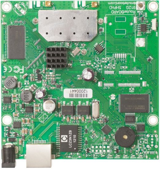 (kuva varten) MikroTik RB911G-5HPnD | WiFi Router | 2,4GHz, 1x RJ45 1000Mb/s - Sulje napsauttamalla kuva