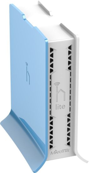 (image for) MikroTik hAP lite tower | WiFi Router | RB941-2nD-TC, 2,4GHz, 4x RJ45 100Mb/s