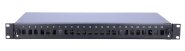 Extralink 24 Core | Patch panel | 24 port, black