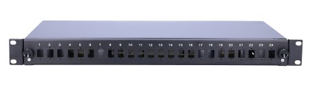 (image for) Extralink 24 Core | Patch panel | 24 port, black