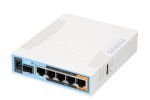 (kuva varten) MikroTik hAP ac | WiFi Router | RB962UiGS-5HacT2HnT, Dual Band, 5x RJ45 1000Mb/s, 1x SFP, 1x PoE