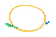 Extralink SC/APC-LC/UPC | Patchcord | Single Mode, Simplex, G652D, 3mm, 1m