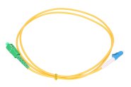 Extralink SC/APC-LC/UPC | Patchcord | Single Mode, Simplex, G657A, 3mm, 1m