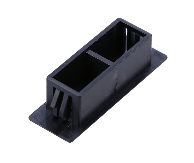 (kuva varten) Extralink | Cap | for patch panels, Black, SC Duplex - Sulje napsauttamalla kuva