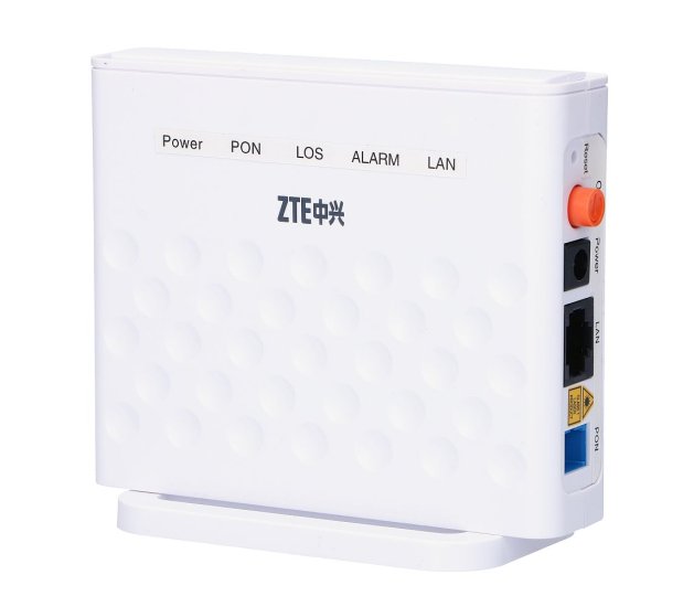 (kuva varten) ZTE ZXA10 F601 | ONT | 1x GPON, 1x RJ45 1000Mb/s - Sulje napsauttamalla kuva