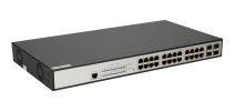 (image for) Extralink ZEUS | PoE Switch | 24x Gigabit PoE/PoE+, 4x SFP, 1x Console Port, 400W, Managed