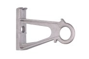 Extralink CS1500 | Pole bracket with hole | 171 x 80mm