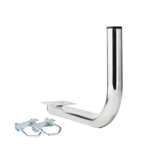 (kuva varten) Extralink B300 | Lower balcony handle | with u-bolts M8, steel, galvanized