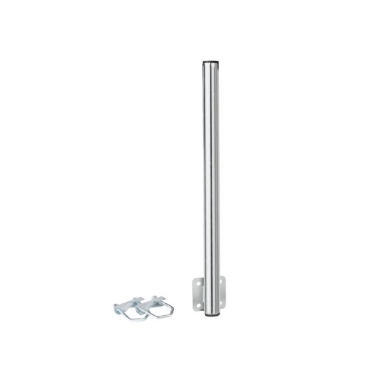 (image for) Extralink C1000 | Balcony handle | 1000mm, with u-bolts M8, steel, galvanized - Click Image to Close