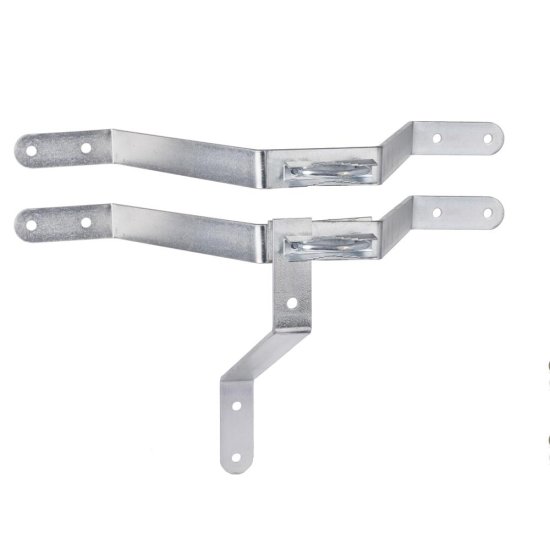 (image for) Extralink K250 | Mast mount | 250mm, with u-bolts M8, steel, galvanized - Click Image to Close