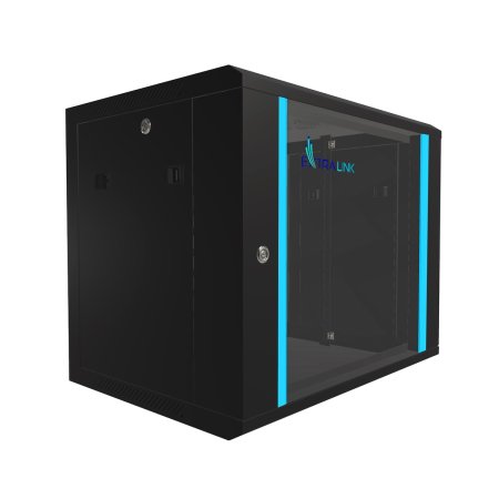 (image for) Extralink 9U 600x450 Black | Rackmount cabinet | wall mounted