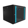 Extralink 9U 600x600 Black | Rackmount cabinet | wall mounted Extralink 9U 600x600 Black | Rackmount cabinet | wall mounted