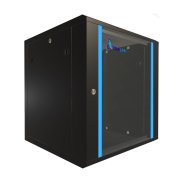 (kuva varten) Extralink 12U 600x600 Black | Rackmount cabinet | wall mounted