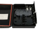 (image for) Extralink Eva | Fiber optic distribution box | 16 core, black