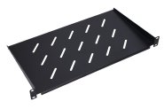 (image for) Extralink 1U 250mm Black | Shelf | 19", for wall cabinets