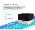 (kuva varten) Totolink T10 | WiFi Router | AC1200, Dual Band, MU-MIMO, 3x RJ45 1000Mb/s, 1x USB