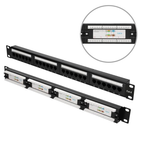 (image for) Extralink CAT6 UTP V2 | Patchpanel | 24 port