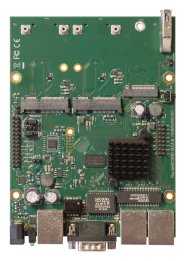 MikroTik RBM33G | Router | 3x RJ45 1000Mb/s, 2x miniPCI-e, 1x USB, 1x microSD, 1x M.2