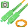 Extralink SC/APC-SC/APC | Patchcord | Single mode, Simplex, G652D, 3mm, 1m Extralink SC/APC-SC/APC | Patchcord | Single mode, Simplex, G652D, 3mm, 1m