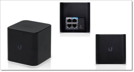 (kuva varten) Ubiquiti ACB-ISP | WiFi Router | airCube, 2,4GHz, MIMO, 4x RJ45 100Mb/s