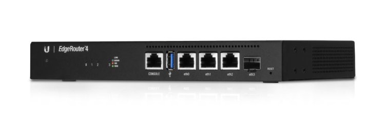 (kuva varten) Ubiquiti ER-4 | Router | EdgeMAX EdgeRouter, 3x RJ45 1000Mb/s, 1x SFP - Sulje napsauttamalla kuva