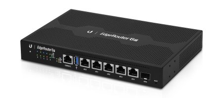 (kuva varten) Ubiquiti ER-6P | Router | EdgeMAX EdgeRouter, 5x RJ45 1000Mb/s Passive PoE, 1x SFP