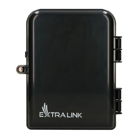 (image for) Extralink Eliza V2 | Fiber optic terminal box | 16 core, black, mid-span