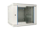 (kuva varten) Extralink 12U 600x600 AZH Gray | Rackmount cabinet | wall mounted, swing type