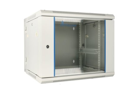 (image for) Extralink 12U 600x600 AZH Gray | Rackmount cabinet | wall mounted, swing type