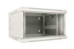 (kuva varten) Extralink 6U 600x600 AZH Gray | Rackmount cabinet | wall mounted, swing type