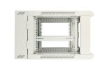 (kuva varten) Extralink 6U 600x600 AZH Gray | Rackmount cabinet | wall mounted, swing type