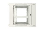 (kuva varten) Extralink 9U 600x600 AZH Gray | Rackmount cabinet | wall mounted, swing type