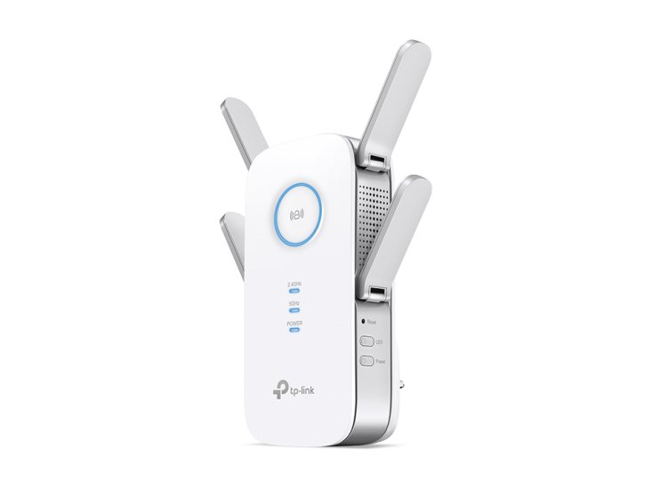 (kuva varten) TP-Link RE650 | WiFi Range extender | MU-MIMO, AC2600, Dual Band, 1x RJ45 1000Mb/s - Sulje napsauttamalla kuva