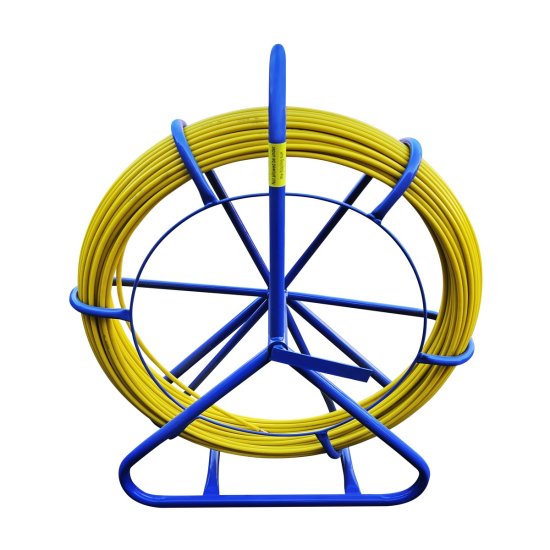 (kuva varten) Extralink Pilot 8mm 100m | Cable pulling rod | glass fibre FRP, d. 8mm, l. 100m, yellow - Sulje napsauttamalla kuva