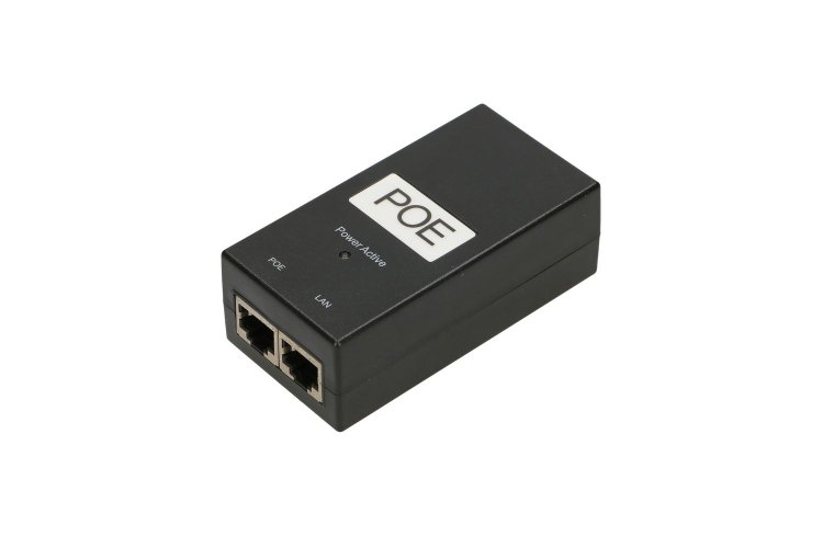 (image for) Extralink POE-48-24W | PoE Power supply | 48V, 0.5A, 24W, AC cable included - Click Image to Close