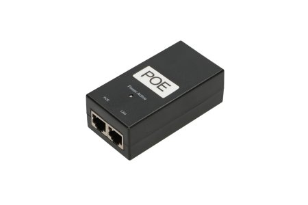 (kuva varten) Extralink POE-24-24W-G | PoE Power supply | 24V, 1A, 24W, Gigabit, AC cable included