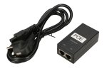 (kuva varten) Extralink POE-48-24W-G | PoE Power supply | 48V, 0.5A, 24W, Gigabit, AC cable included