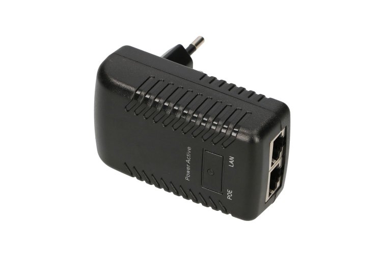 (kuva varten) Extralink POE-24-12W | PoE Power supply | 24V, 0.5A, 12W, wall plug - Sulje napsauttamalla kuva