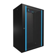 Extralink 18U 600x450 Black | Rackmount cabinet | wall mounted