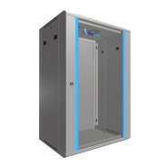 (image for) Extralink 18U 600x450 Gray | Rackmount cabinet | wall mounted