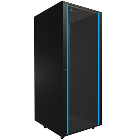 (kuva varten) Extralink 42U 800x1000 Black | Rackmount cabinet | standing